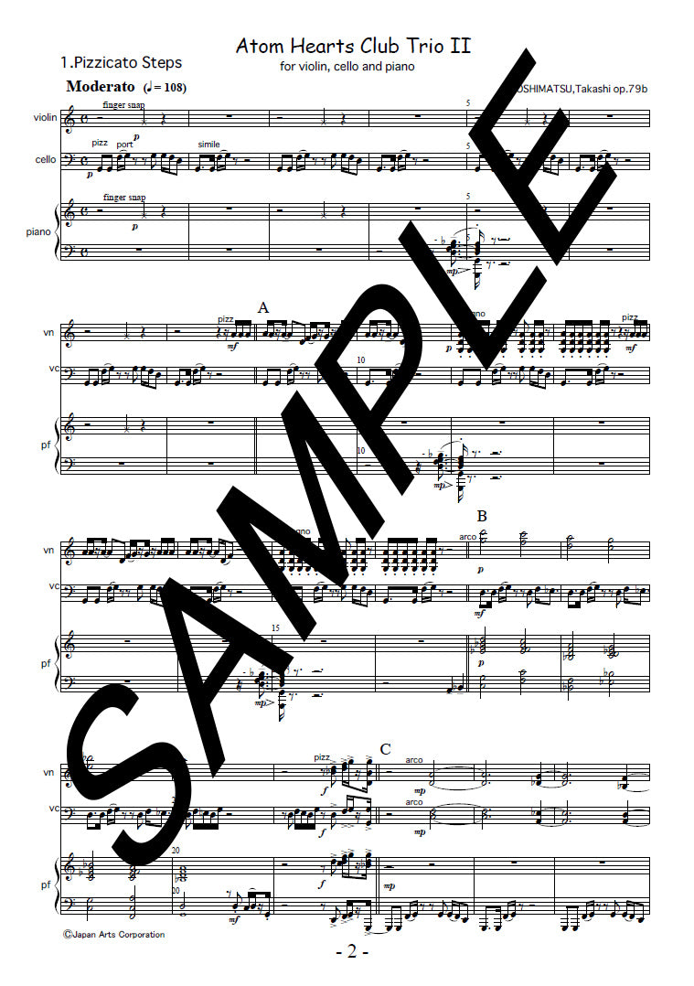 Atom Hearts Club Trio No.2 op.79b