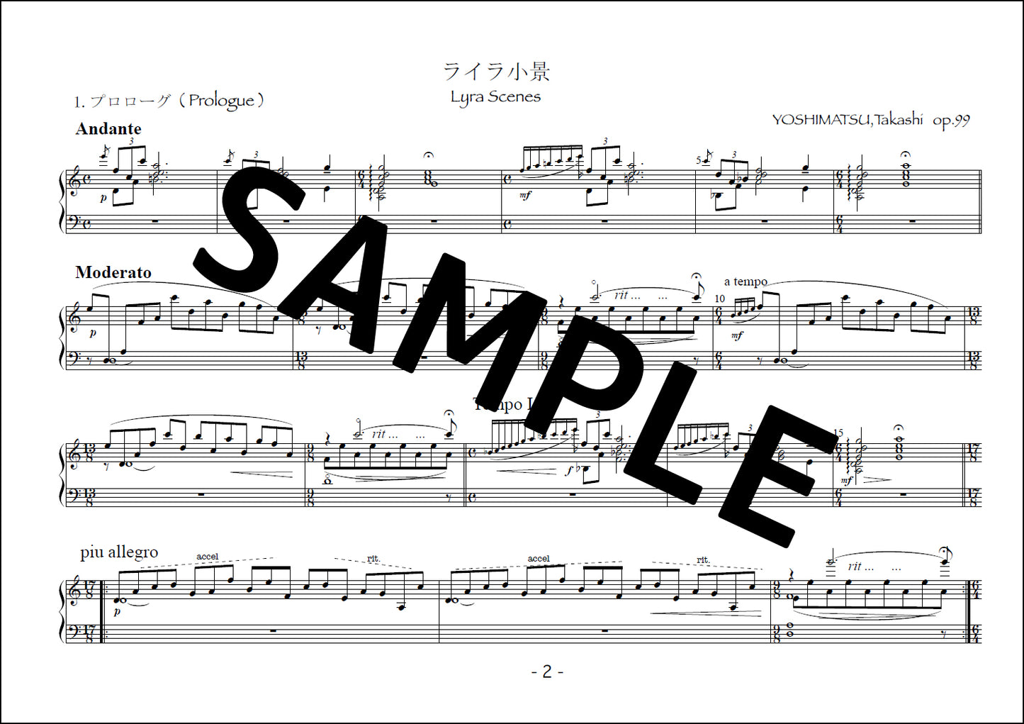 Lyra Scenes for Harp op.99