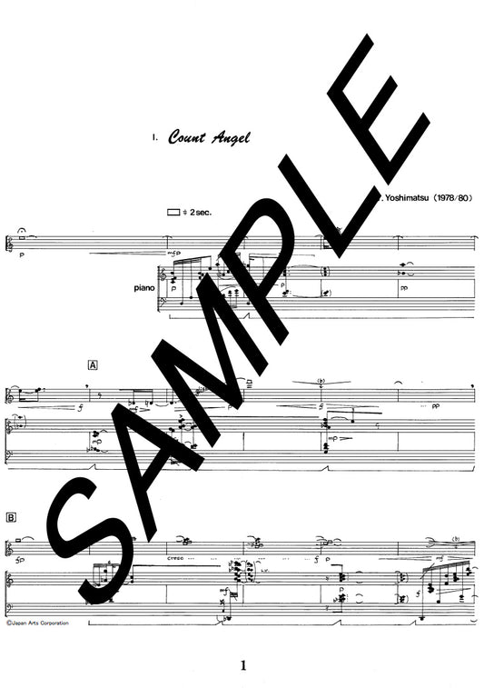 Forgetful Angel I for Harmonica and Piano op.6 (Study Score)